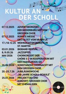 Kultur an der Scholl